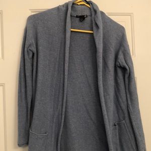 H&M - blue cardigan